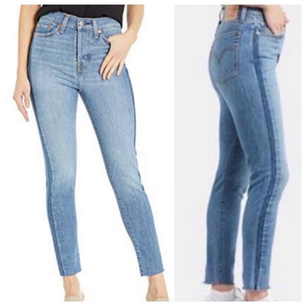 Levi's Wedgie Skinny Button Fly Jeans Size 26